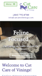 Mobile Screenshot of catcareofvinings.com